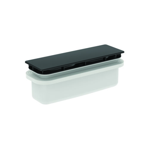 ΒΑΛΒΙΔΑ ΝΤΟΥΖΙΕΡΑΣ ΟΡΘΟΓΩΝΙΑ ULTRA FLAT SILK BLACK ΧΡΩΜΕ IDEAL
