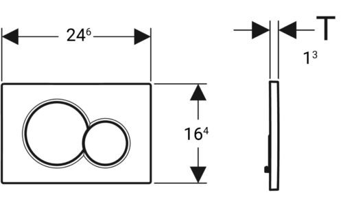 sigma 01 tech ΠΛΑΚΕΤΑ GEBERIT SIGMA 01 115.770.LA.5 ΛΕΥΚΟ / ΚΙΤΡΙΝΟ / ΠΡΑΣΙΝΟ