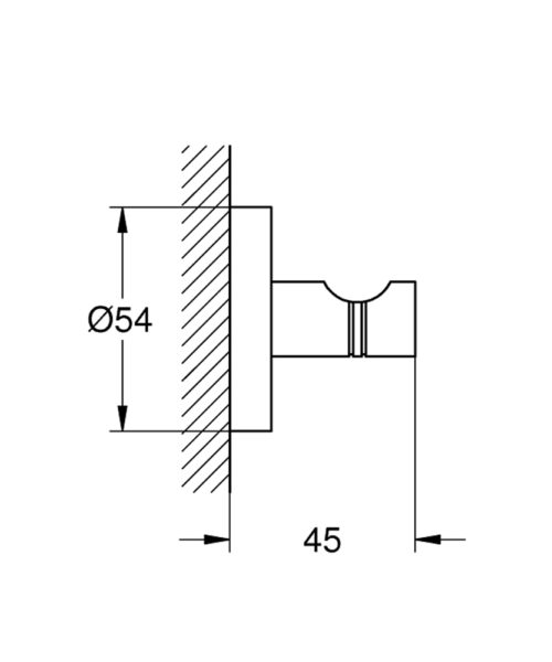 Alternative view of ΑΓΓΙΣΤΡΟ ΠΕΤΣΕΤΑΣ ΜΟΝΟ ESSENTIALS SUPERSTEEL GROHE