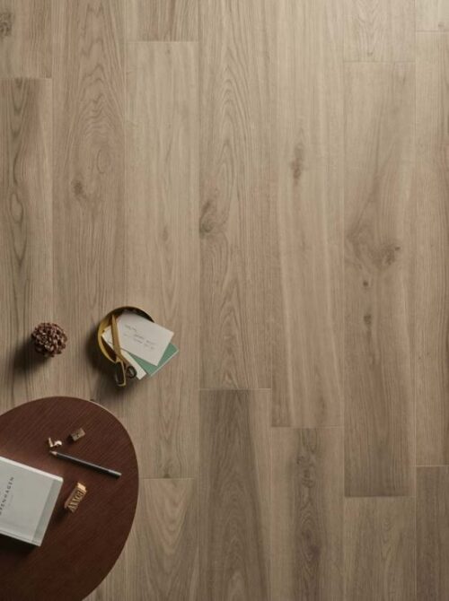 ΠΛΑΚΑΚΙ ΓΡΑΝΙΤΗΣ ΕΛΙΖΙΡ ΡΟΥΑΓΙΑΛ ΦΙΟΥΜ 20x120cm ΜΑΤ RECTIFIED 9 Καφέ