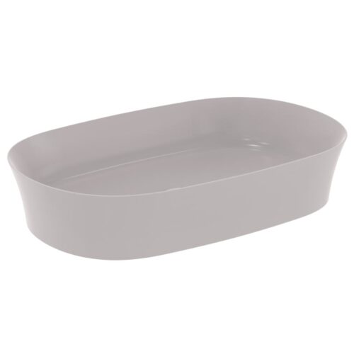 ΝΙΠΤΗΡΑΣ ΟΒΑΛ IPALYSS 60x38cm ΕΛΕΥΘΕΡΗΣ ΤΟΠΟΘΕΤΗΣΗΣ ΧΩΡΙΣ ΥΠΕΡΧΕΙΛΙΣΗ CONCRETE IDEAL