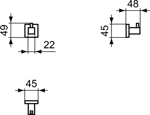 idealstandard e2192 prlistdrw 9fbcbf2eff1649de7c5ee75ddfe9e513 ΑΓΓΙΣΤΡΟ ΠΕΤΣΕΤΑΣ ΜΟΝΟ ΙΟΜ SQUARE ΧΡΩΜΕ IDEAL