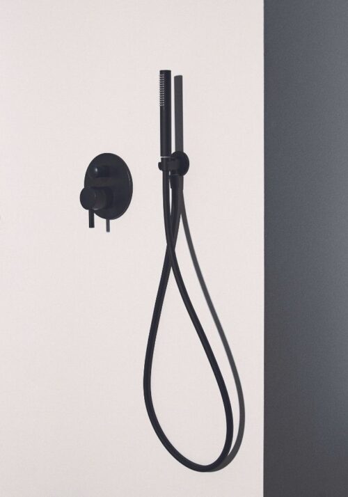 4014010006 1 ΣΠΙΡΑΛ ΛΟΥΤΡΟΥ IDEALFLEX 125cm SILK BLACK IDEAL