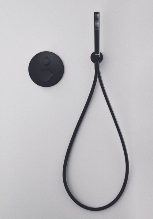 ΣΠΙΡΑΛ ΛΟΥΤΡΟΥ IDEALFLEX 125cm SILK BLACK IDEAL