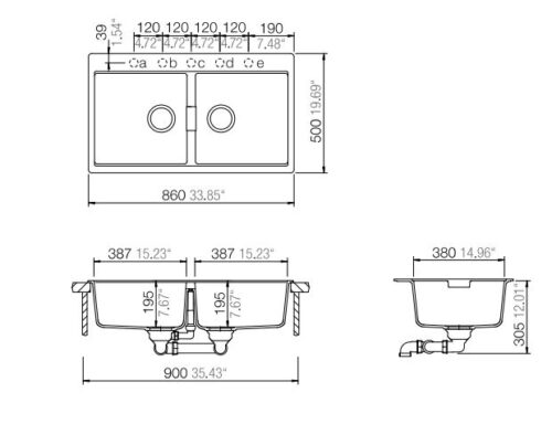ΝΕΡΟΧΥΤΗΣ ΓΡΑΝΙΤΗ 86x50cm CRISTADUR MONO 15295 SILVERSTONE SCHOCK 6 15295 2 ΝΕΡΟΧΥΤΗΣ ΓΡΑΝΙΤΗ 86x50cm CRISTADUR MONO 15295 SILVERSTONE SCHOCK
