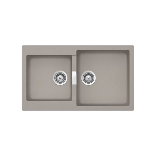 ΝΕΡΟΧΥΤΗΣ ΓΡΑΝΙΤΗ 86x50cm CRISTALITE MANHATTAN 30290 CONCRETE BETON SCHOCK