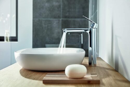 ΜΠΑΤΑΡΙΑ ΝΙΠΤΗΡΟΣ EUROSMART COSMOPOLITAN 23921000 ΨΗΛΗ ΧΡΩΜΕ GROHE