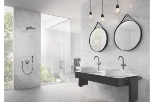 ΑΝΑΜΙΚΤΗΣ GROHTHERM SMARTCONTROL ΙΙΙ 29121AL0 ΘΕΡΜΟΣΤΑΤΙΚΟΣ BRUSHED HARD GRAPHITE GROHE