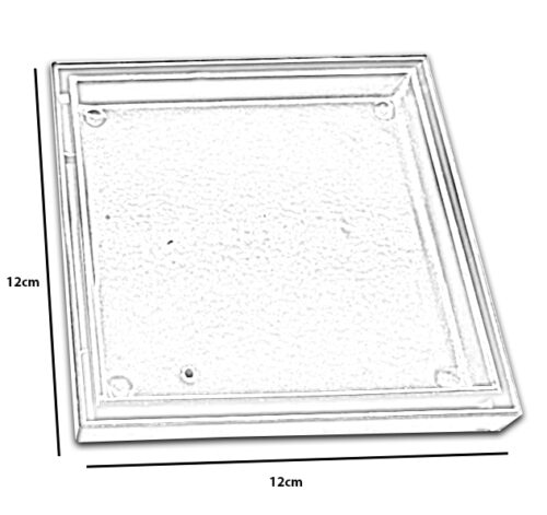 4004015067 tec ΣΧΑΡΑΚΙ ΤΕΤΡΑΓΩΝΟ ΔΙΟΝΥΣΟΣ 12x12cm ΜΕ ΒΑΣΗ ΜΑΥΡΟ