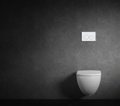 ΠΛΑΚΕΤΑ GEBERIT 115.127.11.1 DELTA 20 WHITE ALPINE