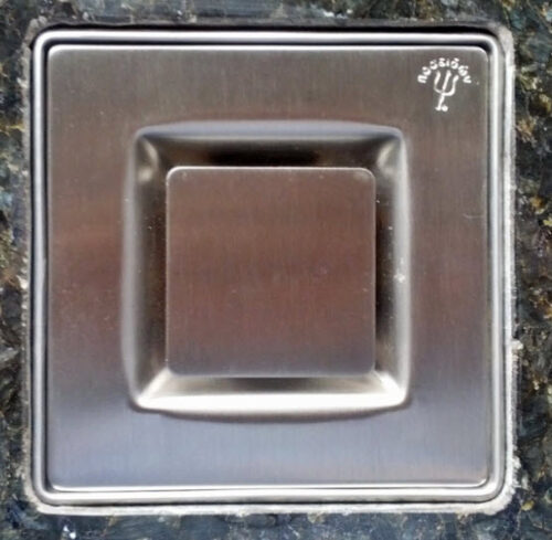 ΣΧΑΡΑΚΙ ΑΣΦΑΛΕΙΑΣ ΕΡΜΗΣ 12x12cm INOX