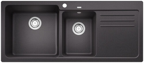 ΝΕΡΟΧΥΤΗΣ ΓΡΑΝΙΤΗ BLANCO NAYA 8S 116x50cm ANTHRACITE BLANCO