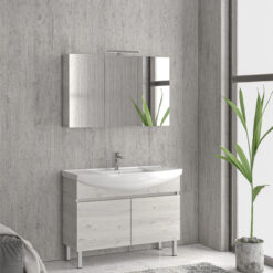 Βάση με δύο πόρτες Ice Oak 8902 NEW BIANNA 100 KARAG 98x35x63cm 5206836630113 NBIA1008902