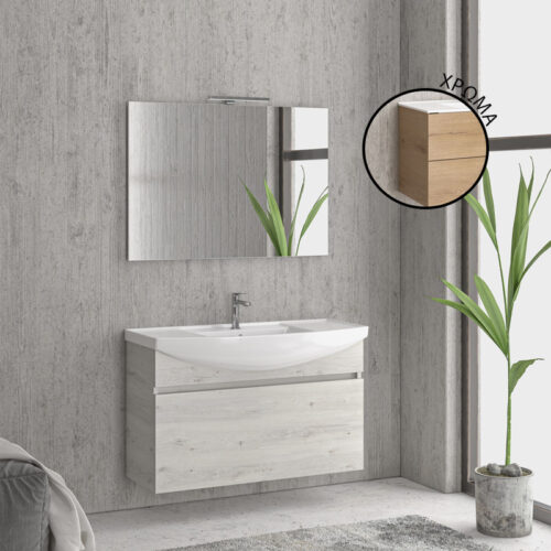 Βάση με συρτάρι Elvezia 8502 NEW BIANNA 100 KARAG 98x35x63cm 5206836630120 NBIAD1008502