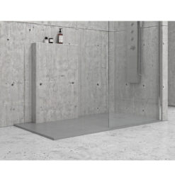 Ντουζιέρα ορθογώνια υψηλής αντοχής PIETRA Cemento KARAG 90x100x2