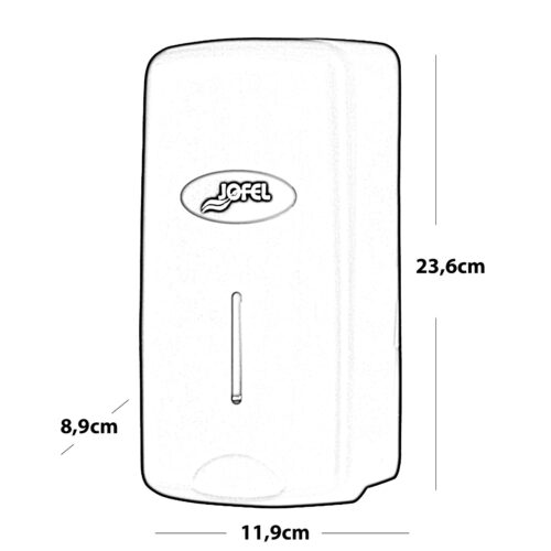 DISPENSER ΤΟΙΧΟΥ 1000ml ΜΑΥΡΟ ΜΑΤ 5 ΕΠΙΤΟΙΧΟ ΝΤΙΣΠΕΝΣΕΡ AC27650MT ΜΑΥΡΟ ΜΑΤ 1000ml 1 DISPENSER ΤΟΙΧΟΥ 1000ml ΜΑΥΡΟ ΜΑΤ