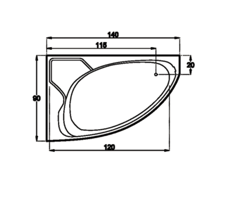 ΜΠΑΝΙΟ ΓΩΝΙΑΚΟ 140x90cm ΛΥΔΙΑ ΑΡΙΣΤΕΡΟ ΜΕ ΠΟΔΙΑ ΚΑΙ ΒΑΣΗ ΣΤΗΡΙΞΗΣ ΛΕΥΚΟ SANITEC 1 ΜΠΑΝΙΟ ΓΩΝΙΑΚΟ 140x90cm ΛΥΔΙΑ ΑΡΙΣΤΕΡΟ ΜΕ ΠΟΔΙΑ ΚΑΙ ΒΑΣΗ ΣΤΗΡΙΞΗΣ ΛΕΥΚΟ SANITEC