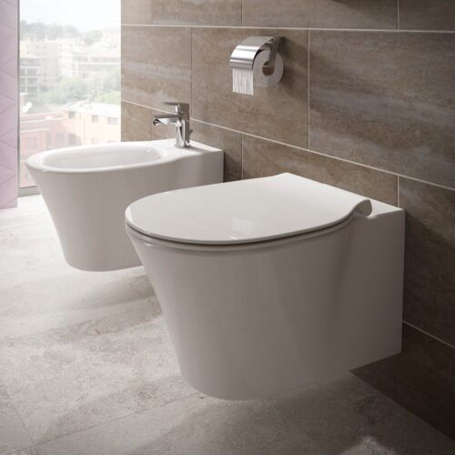 ΛΕΚΑΝΗ ΚΡΕΜΑΣΤΗ CONNECT AIR AQUABLADE ΜΕ SOFT CLOSE ΚΑΠΑΚΙ IDEAL