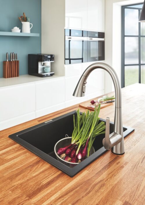 ΜΠΑΤΑΡΙΑ ΝΕΡΟΧΥΤΗ ZEDRA 32294DC2 SUPERSTEEL GROHE