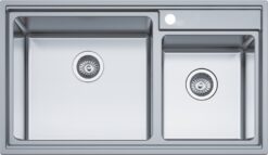 ΝΕΡΟΧΥΤΗΣ ΑΝΟΞΕΙΔΩΤΟΣ 86x50cm MACART CRYSTAL N-175 ΛΕΙΟΣ