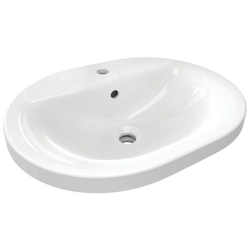 ΝΙΠΤΗΡΑΣ CONNECT 55x43cm ΟΒΑΛ ΛΕΥΚΟΣ ΕΝΘΕΤΟΣ IDEAL 2 ΝΙΠΤΗΡΑΣ CONNECT 55x43cm ΟΒΑΛ ΛΕΥΚΟΣ ΕΝΘΕΤΟΣ IDEAL