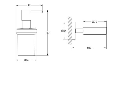 ΝΤΙΣΠΕΝΣΕΡ ESSENTIALS SUPERSTEEL GROHE 1 ΝΤΙΣΠΕΝΣΕΡ ESSENTIALS SUPERSTEEL GROHE