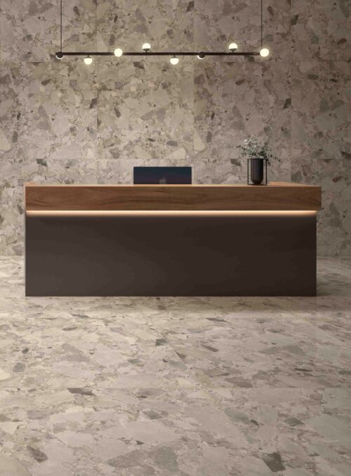Alternative view of ΠΛΑΚΑΚΙ ΓΡΑΝΙΤΗΣ ΤΣΕΠΟ ΜΑΝΤ 60x120cm ΜΑΤ RECTIFIED