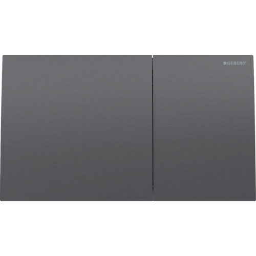 ΠΛΑΚΕΤΑ GEBERIT SIGMA 70 115.622.QD.1 ΜΑΥΡΗ ΧΡΩΜΕ ΑΝΟΞΕΙΔΩΤΟ ΑΤΣΑΛΙ