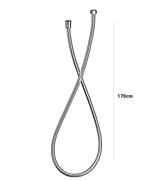 ΣΠΙΡΑΛ ΛΟΥΤΡΟΥ FLEX 170cm TITANIUM BLACK ROCA 1 ΣΠΙΡΑΛ ΛΟΥΤΡΟΥ FLEX 170cm TITANIUM BLACK ROCA