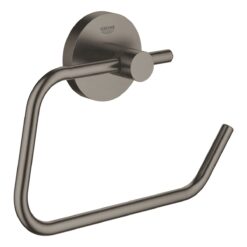 ΧΑΡΤΟΘΗΚΗ ΑΝΟΙΧΤΗ ESSENTIALS BRUSHED HARD GRAPHITE GROHE