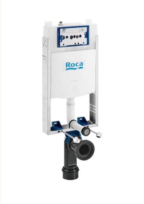 Alternative view of ΕΝΤΟΙΧΙΣΜΕΝΟ ΚΑΖΑΝΑΚΙ BASIC ONE WC WALL COMPACT A890070120 8cm ROCA