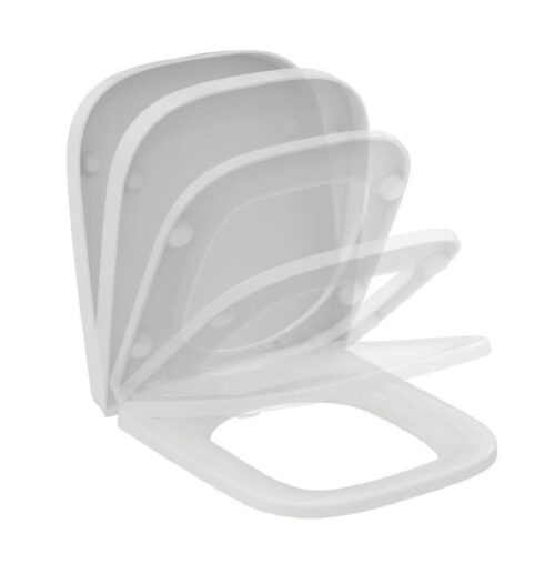 Alternative view of ΚΑΠΑΚΙ ΛΕΚΑΝΗΣ ILIFE S ΛΕΥΚΟ SOFT CLOSE IDEAL