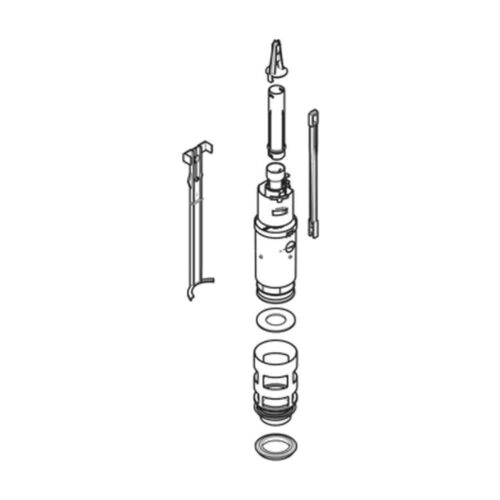 Alternative view of ΜΗΧΑΝΙΣΜΟΣ ΓΙΑ ΚΑΖΑΝΑΚΙ TWINLINE 240.502.00.1 GEBERIT