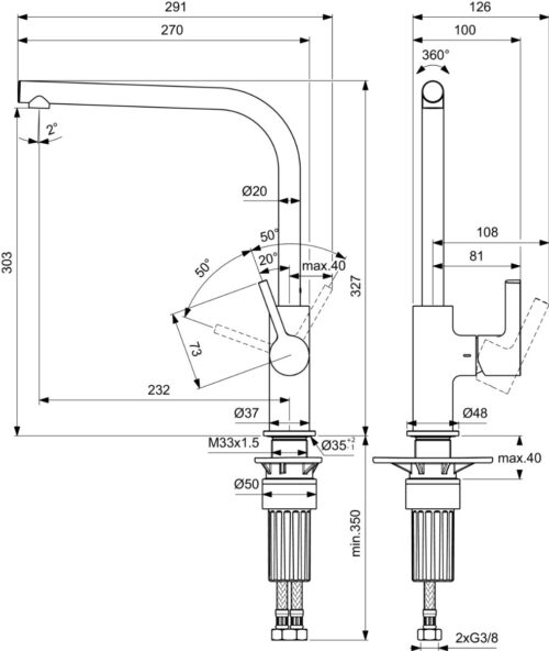 ΜΠΑΤΑΡΙΑ ΝΕΡΟΧΥΤΗ GUSTO L-SHAPE ΨΗΛΗ ΧΡΩΜΕ IDEAL 7 ΜΠΑΤΑΡΙΑ ΝΕΡΟΧΥΤΗ GUSTO L SHAPE ΨΗΛΗ ΧΡΩΜΕ IDEAL 2 ΜΠΑΤΑΡΙΑ ΝΕΡΟΧΥΤΗ GUSTO L-SHAPE ΨΗΛΗ ΧΡΩΜΕ IDEAL