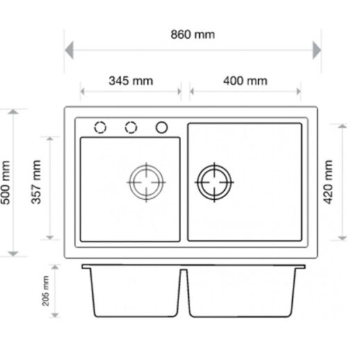 ΝΕΡΟΧΥΤΗΣ ΓΡΑΝΙΤΗ LEXUS Ν-200 ΟΝΥΞ 86x50cm MACART 6 ΝΕΡΟΧΥΤΗΣ ΓΡΑΝΙΤΗ LEXUS Ν 200 ΟΝΥΞ 86x50cm MACART 2 ΝΕΡΟΧΥΤΗΣ ΓΡΑΝΙΤΗ LEXUS Ν-200 ΟΝΥΞ 86x50cm MACART