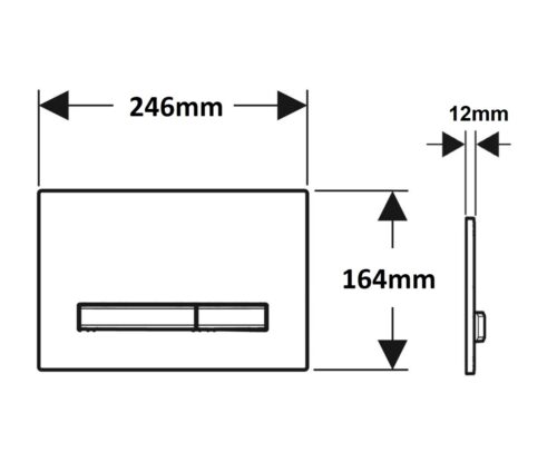 ΠΛΑΚΕΤΑ GEBERIT SIGMA 50 115.671.QD.2 ΜΑΥΡΟ / ΧΡΩΜΕ 6 ΠΛΑΚΕΤΑ GEBERIT SIGMA 50 115.671.QD .2 ΜΑΥΡΟ ΧΡΩΜΕ 2 ΠΛΑΚΕΤΑ GEBERIT SIGMA 50 115.671.QD.2 ΜΑΥΡΟ / ΧΡΩΜΕ