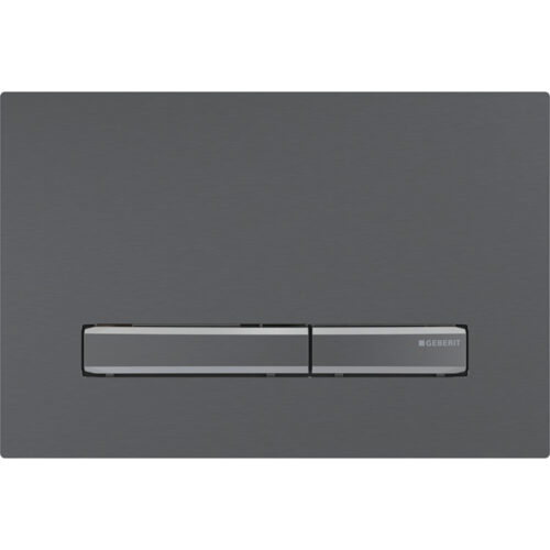 ΠΛΑΚΕΤΑ GEBERIT SIGMA 50 115.671.QD.2 ΜΑΥΡΟ / ΧΡΩΜΕ