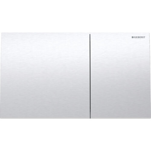 ΠΛΑΚΕΤΑ GEBERIT SIGMA 70 115.622.FW.1 BRUSHED ΑΝΟΞΕΙΔΩΤΟ ΑΤΣΑΛΙ
