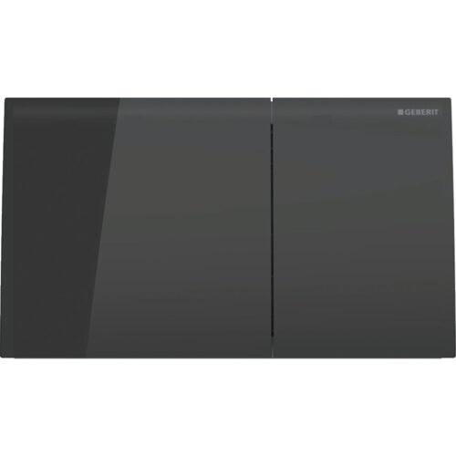 ΠΛΑΚΕΤΑ GEBERIT SIGMA 70 115.622.SJ.1 ΜΑΥΡΟ ΓΥΑΛΙ