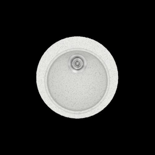 ΝΕΡΟΧΥΤΗΣ ΣΥΝΘΕΤΙΚΟΣ 48x48cm CLASSIC 316 GRANITE WHITE SANITEC