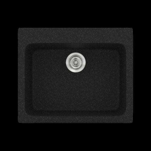 ΝΕΡΟΧΥΤΗΣ ΣΥΝΘΕΤΙΚΟΣ 60x50cm 331 CLASSIC GRANITE BLACK SANITEC
