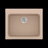 ΝΕΡΟΧΥΤΗΣ ΣΥΝΘΕΤΙΚΟΣ 60x50cm 331 CLASSIC GRANITE SAND SANITEC
