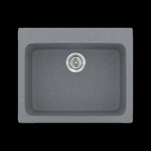 ΝΕΡΟΧΥΤΗΣ ΣΥΝΘΕΤΙΚΟΣ 60x50cm 331 CLASSIC METALLIC SILVER SANITEC