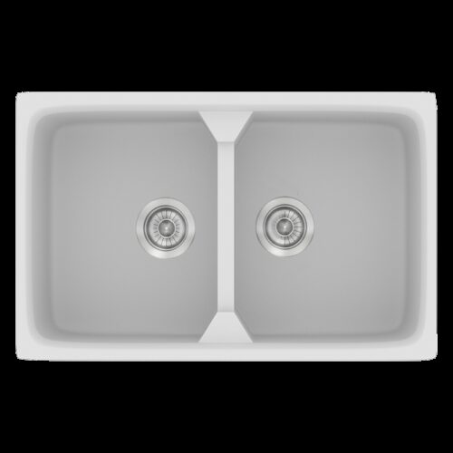 ΝΕΡΟΧΥΤΗΣ ΣΥΝΘΕΤΙΚΟΣ 78x51cm CLASSIC 318 WHITE SANITEC