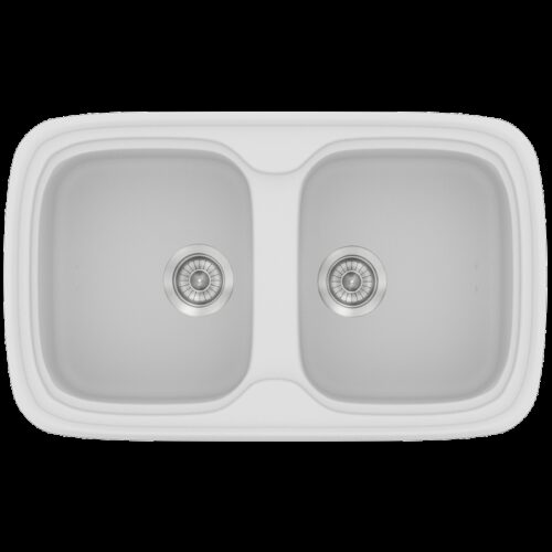 ΝΕΡΟΧΥΤΗΣ ΣΥΝΘΕΤΙΚΟΣ 82x50cm CLASSIC 312 WHITE SANITEC