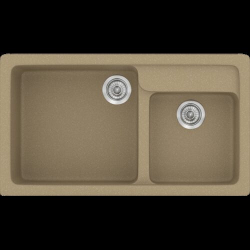 ΝΕΡΟΧΥΤΗΣ ΣΥΝΘΕΤΙΚΟΣ 90x51cm CLASSIC 317 METALLIC CREAM SANITEC