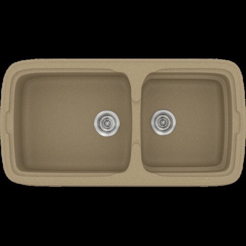 ΝΕΡΟΧΥΤΗΣ ΣΥΝΘΕΤΙΚΟΣ 96x51cm CLASSIC 305 METALLIC CREAM SANITEC