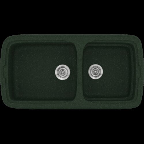 ΝΕΡΟΧΥΤΗΣ ΣΥΝΘΕΤΙΚΟΣ 96x51cm CLASSIC 305 GRANITE GREEN SANITEC