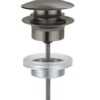 ΒΑΛΒΙΔΑ ΝΙΠΤΗΡΟΣ ΠΑΤΗΤΗ BRUSHED HARD GRAPHITE GROHE