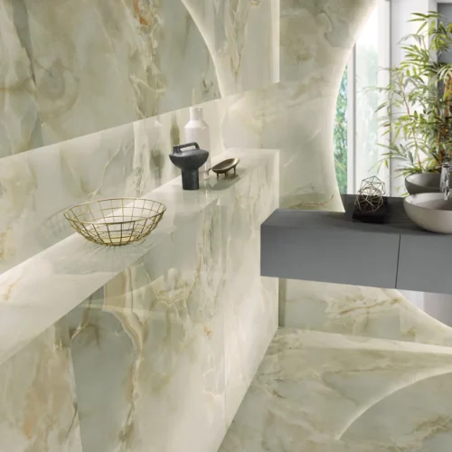 ΠΛΑΚΑΚΙ ONICE REALE MARBLE ONYX 60x120cm SMERALDO 2